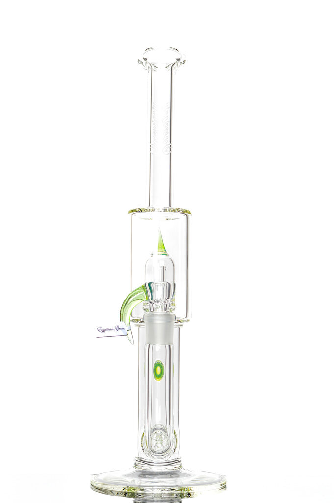 Sovereignty MGDSB - MA Egyptian Green- 3 Line 9.5mm 3 Cut to Mini Grid Dome Bent Neck