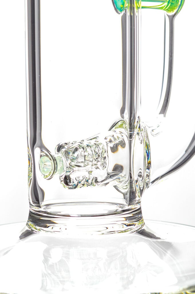 Sovereignty MGDSB - MA Egyptian Green- 3 Line 9.5mm 3 Cut to Mini Grid Dome Bent Neck