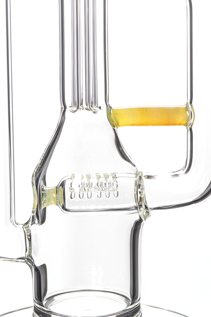 Sovereignty 4Net - MA Grease Stain x Creamy White Satin - Stemline 20mm 6 Cut UpGrid to Splash Guard 38mm Neck