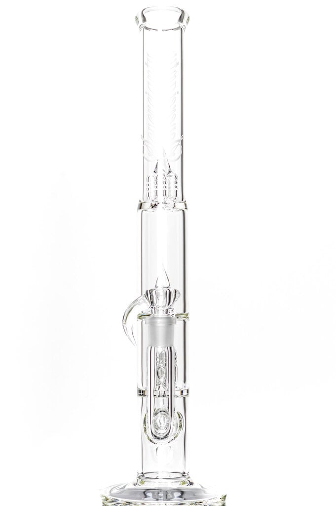 Sovereignty TreeCycler - C - Stemline 20mm 6 Cut DownGrid to Inverted 4 to Imperial with Splash Guard 44mm Neck