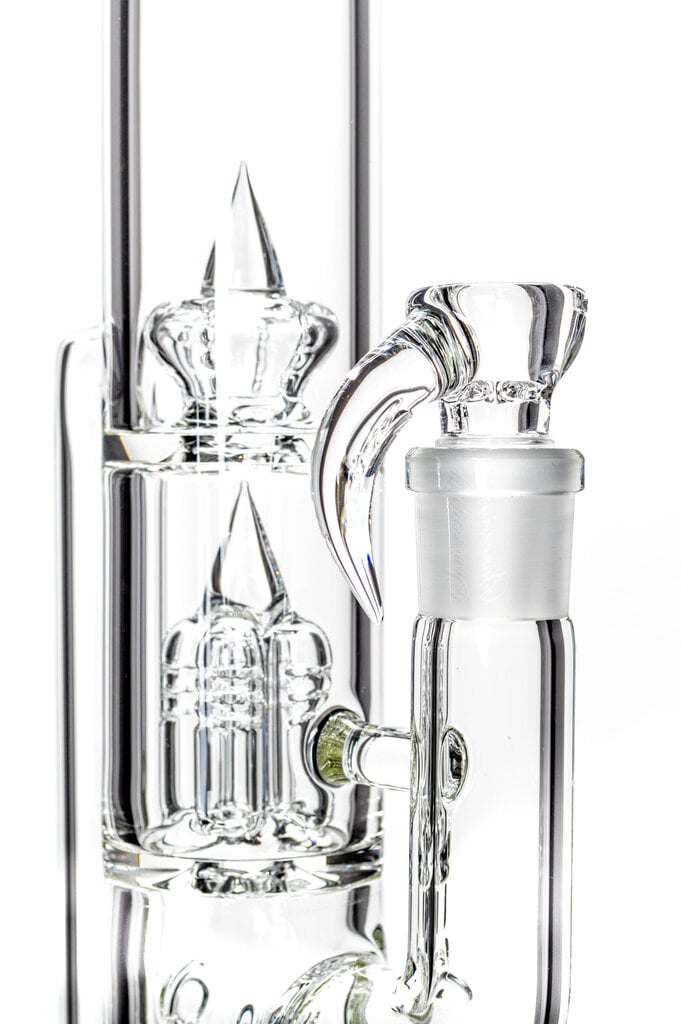 Sovereignty TreeCycler - C - Stemline 20mm 6 Cut DownGrid to Inverted 4 to Imperial with Splash Guard 44mm Neck