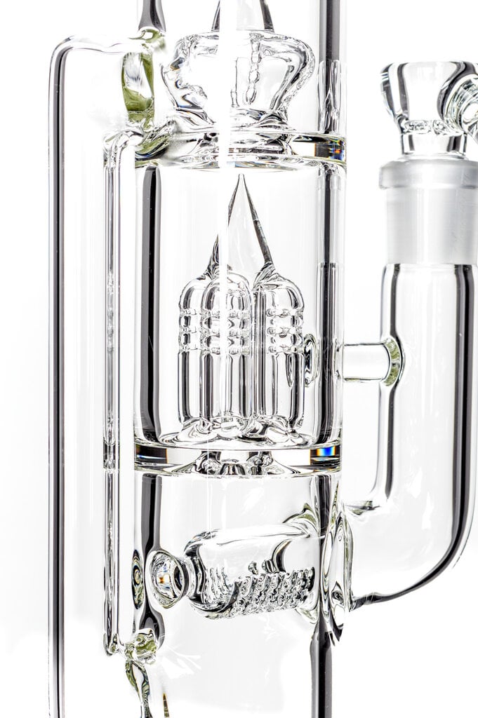 Sovereignty TreeCycler - C - Stemline 20mm 6 Cut DownGrid to Inverted 4 to Imperial with Splash Guard 44mm Neck