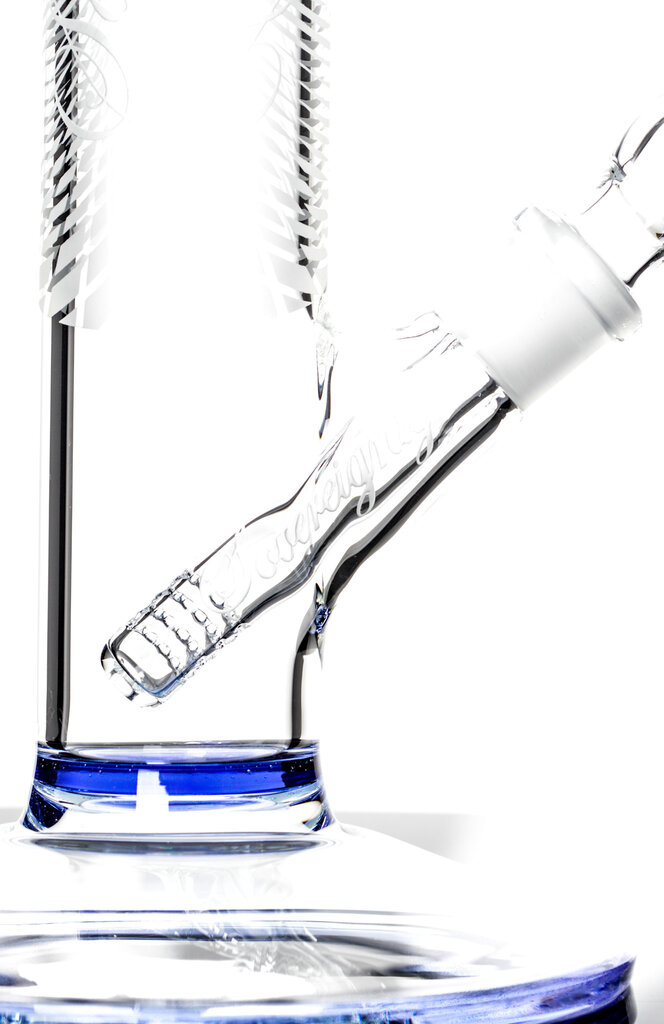 Sovereignty Bishop - FA Lavulite - Diffy Tube with Removable 180 Gridded DownStem Cold Worked Retti on Body