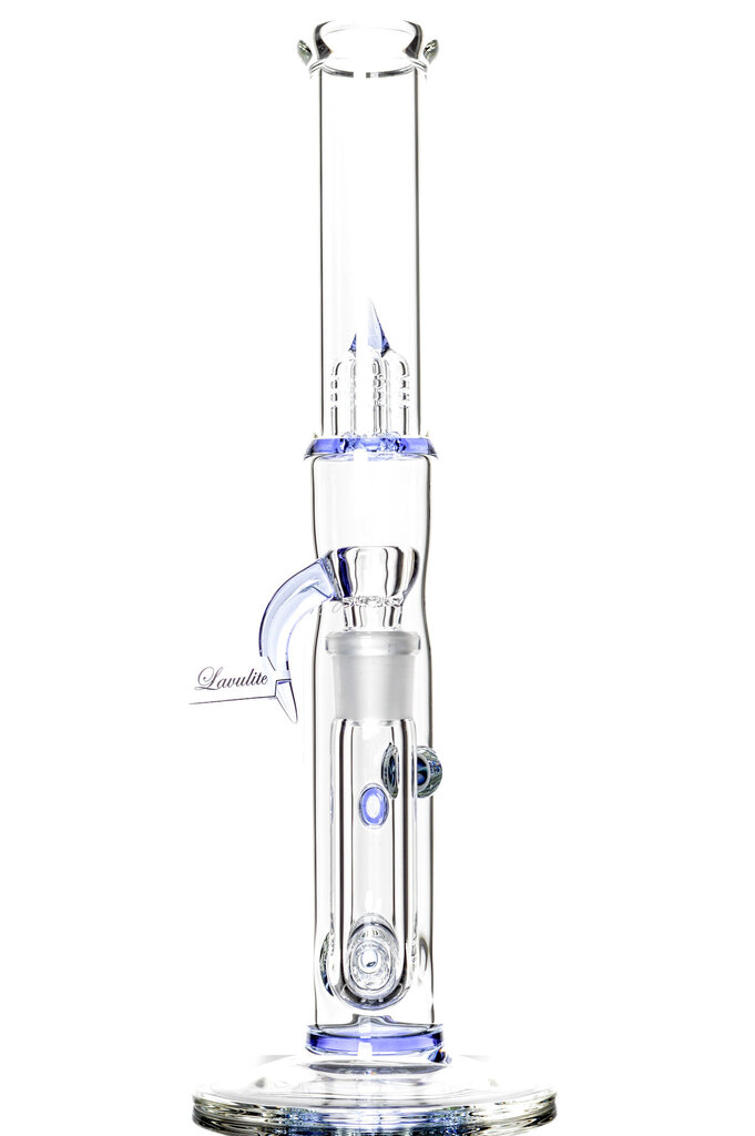 Sovereignty Shorty4 (Pawn) - PA Lavulite - Stemline 16mm 3 Cut 360 with Clear Tube Reduction CS x1