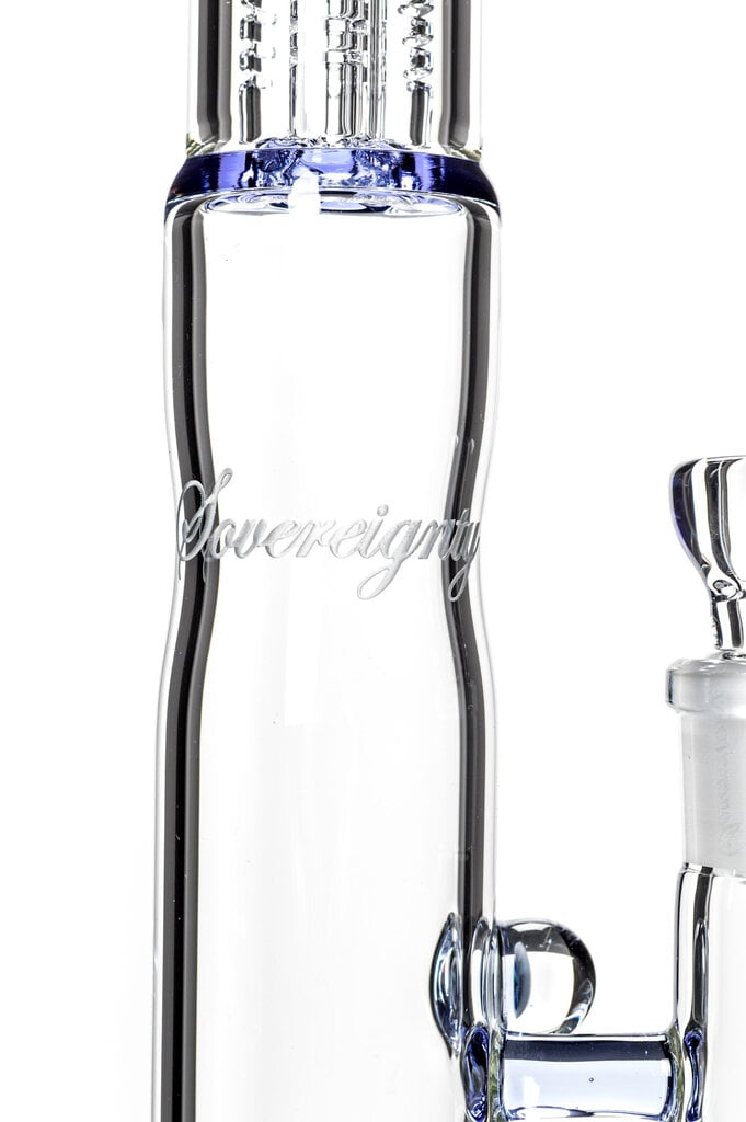 Sovereignty Shorty4 (Pawn) - PA Lavulite - Stemline 16mm 3 Cut 360 with Clear Tube Reduction CS x1