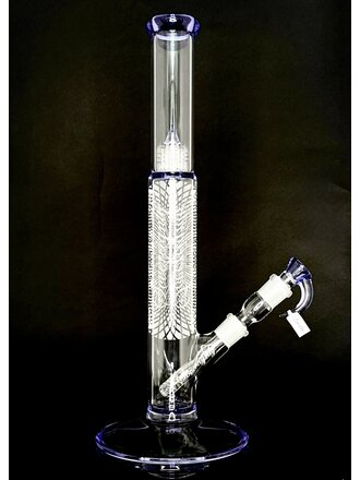 Sovereignty Bishop - FA Lavulite - Diffy Tube with Removable 180 Gridded DownStem Cold Worked Retti on Body