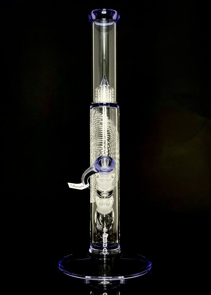 Sovereignty Bishop - FA Lavulite - Diffy Tube with Removable 180 Gridded DownStem Cold Worked Retti on Body