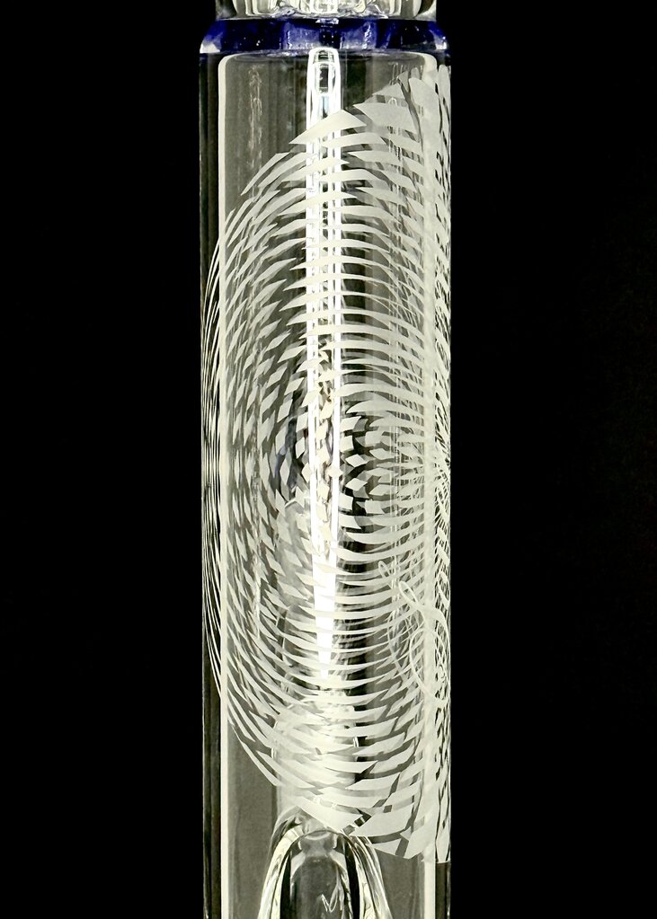 Sovereignty Bishop - FA Lavulite - Diffy Tube with Removable 180 Gridded DownStem Cold Worked Retti on Body