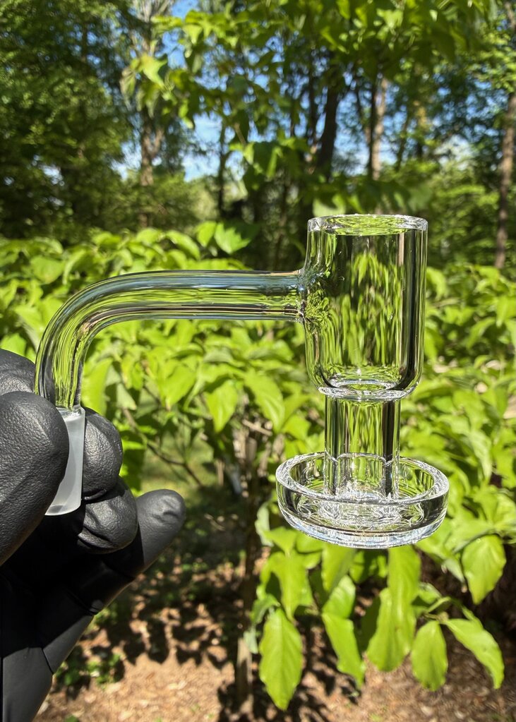 Fat Boy Glass DCS Quartz Terp Slurper ( Fat Boy Glass )  10mm Male 90deg