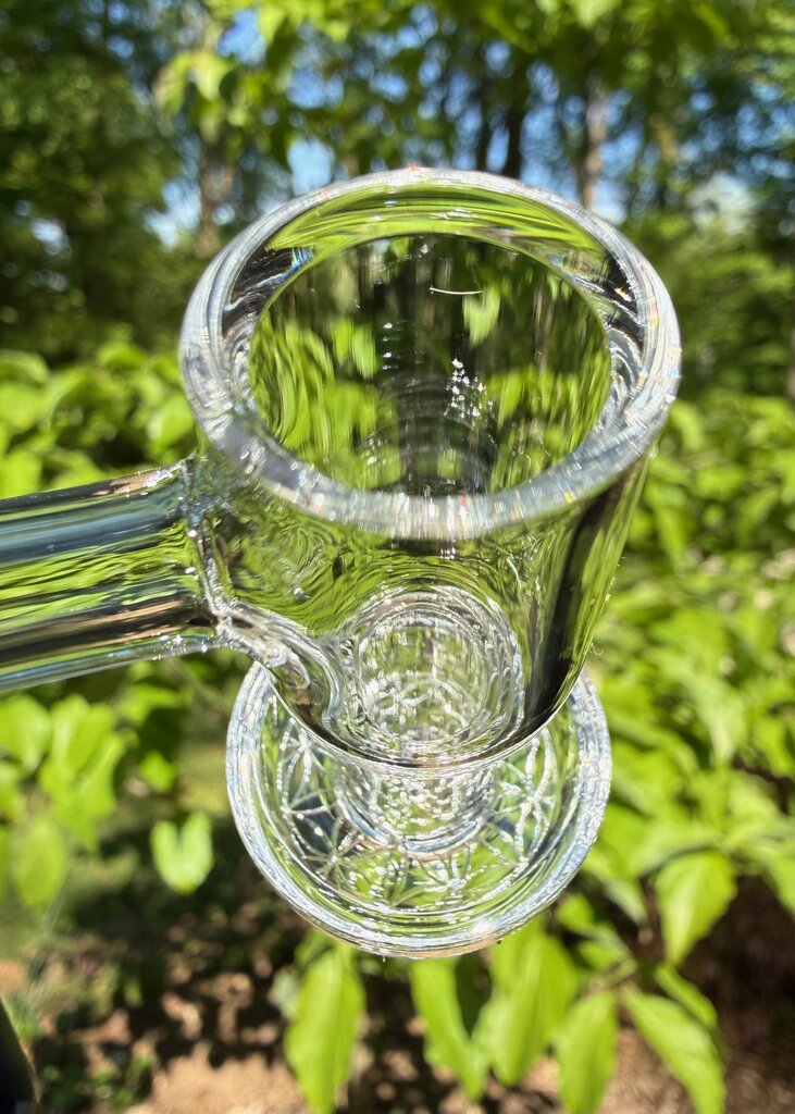 Fat Boy Glass DCS Quartz Terp Slurper ( Fat Boy Glass )  14mm Male 90 Deg