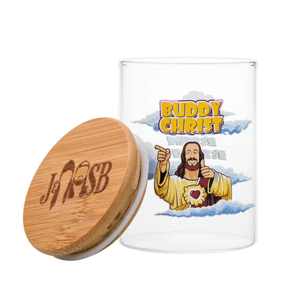 Famous Brandz Jay & Silent Bob Buddy Christ Stash Jar