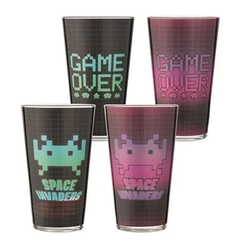 Space Invaders Pint Glass Set