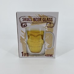 Skull Beer Glass