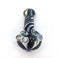 Thick Assorted Design Hand Pipes (4")