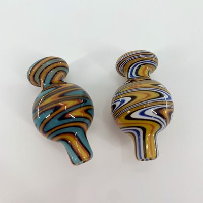 Colored Wig Wag Carb Cap