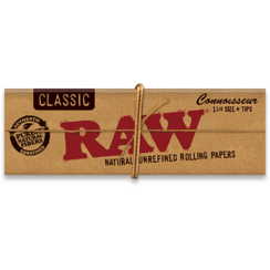 RAW Classic Connoisseur Papers + Tips (1¼ in.)