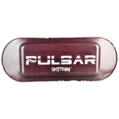 Pulsar SK8Tray Rolling Tray with Lid Garbage Man