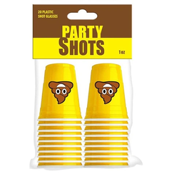 Poo Emoji Party Shots (12 Pack)