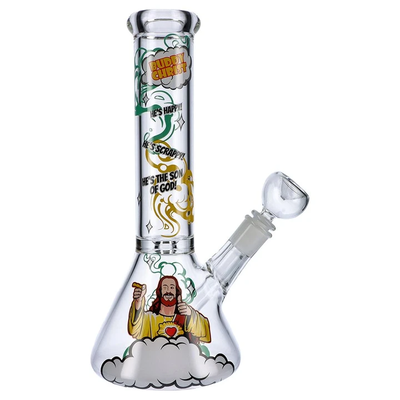 Famous Brandz Jay and Silent Bob Buddy Christ Water Pipe (12")