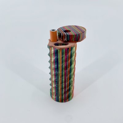 Rosewood Round Multicolor Dugout (4")
