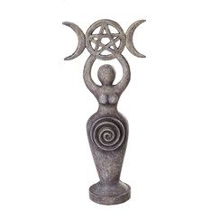 Spiral Goddess Figurine