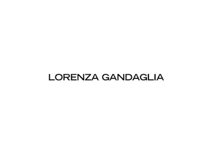 LORENZA GANDAGLIA