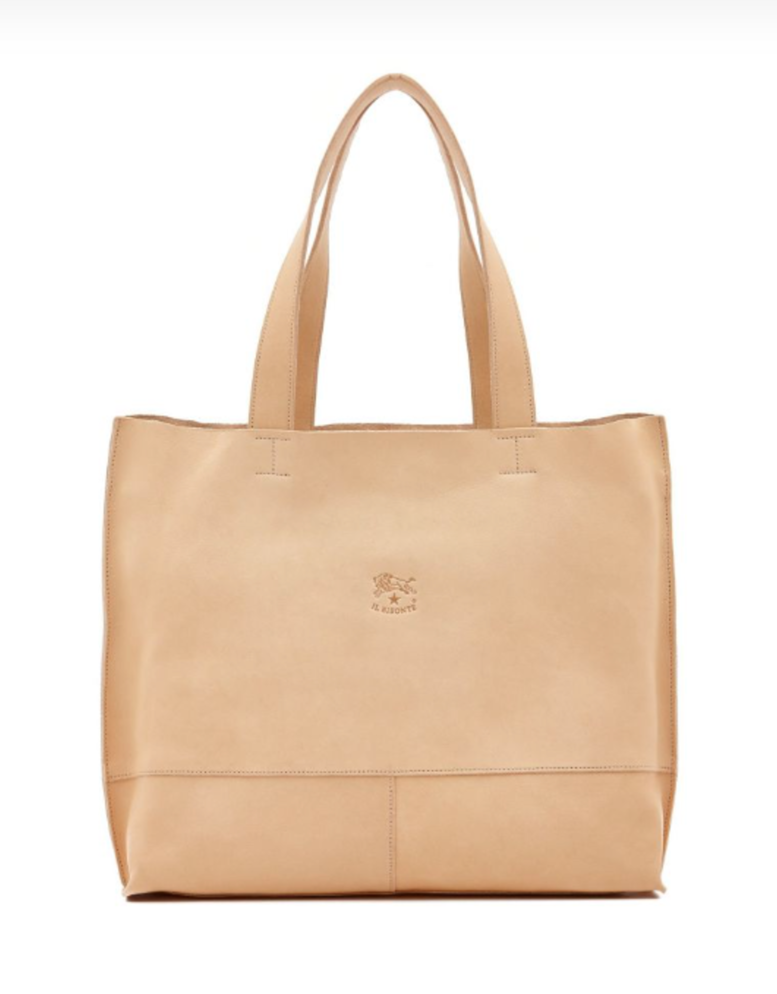 IL BISONTE VALENTINA TOTE BAG IN NATURAL LEATHER - B. Prince