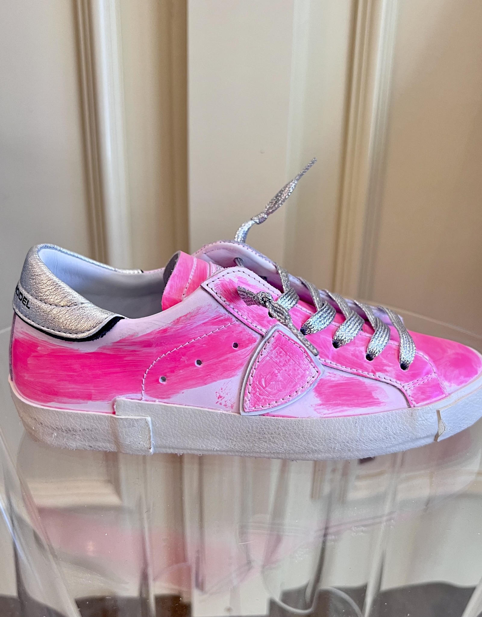 De Alpen buitenspiegel Afdrukken PHILIPPE MODEL SNEAKER | LOW WOMAN PRLD EXY1 FUSCHIA | B. PRINCE - B. Prince