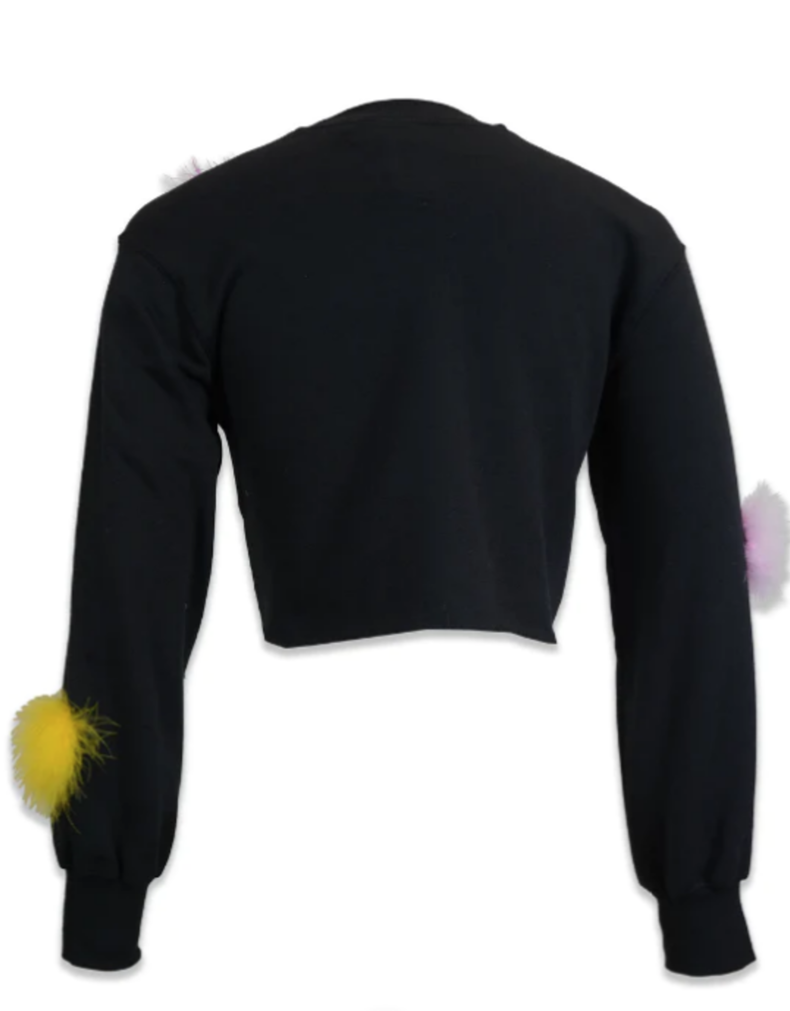HOUSE OF PERNA Constance Pom Sweat Top