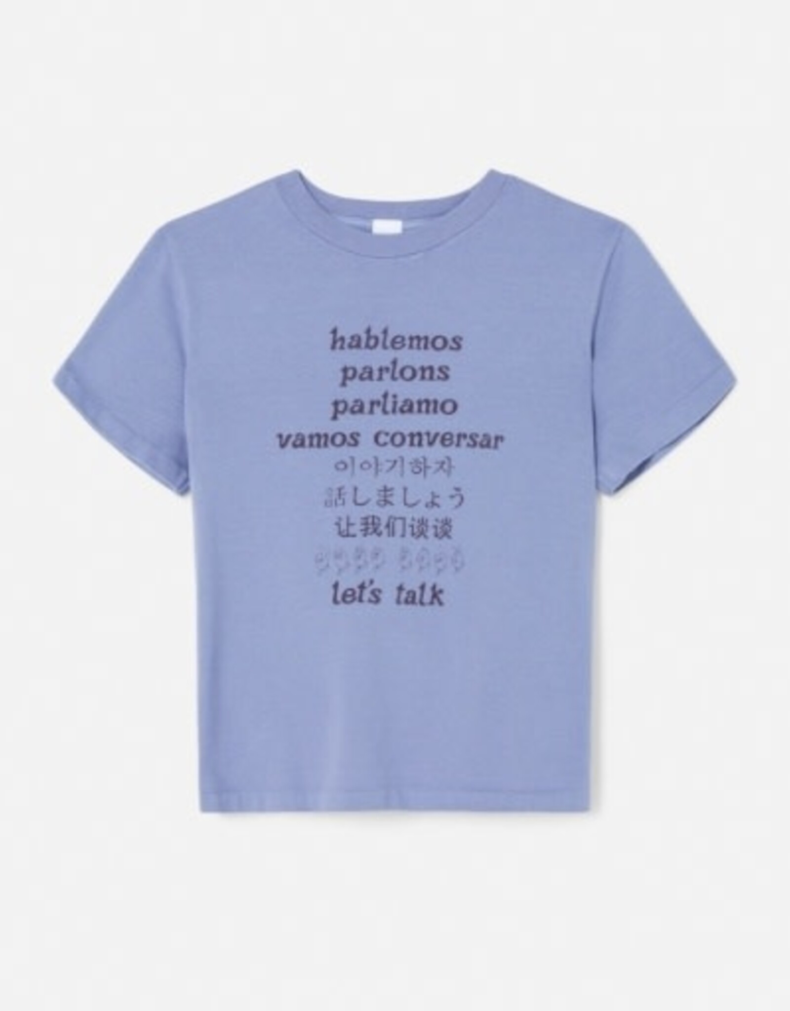 RE/DONE LETS TALK TEE
