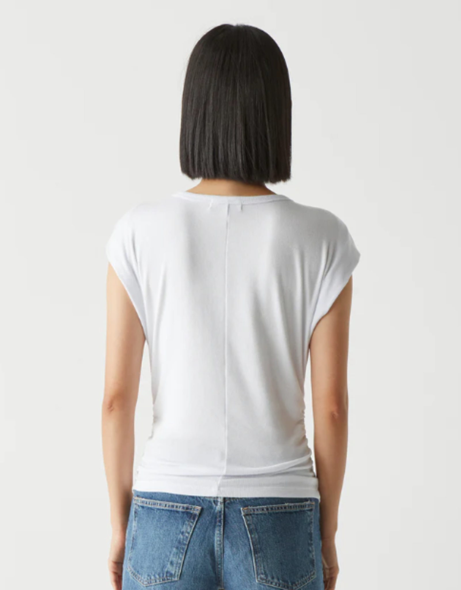 Michael Stars Joni Power Shoulder Tee