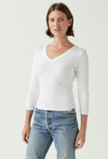 Michael Stars ENID V NECK CROP TEE