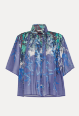 FORTE FORTE HEAVEN SILK VOILE SHIRT