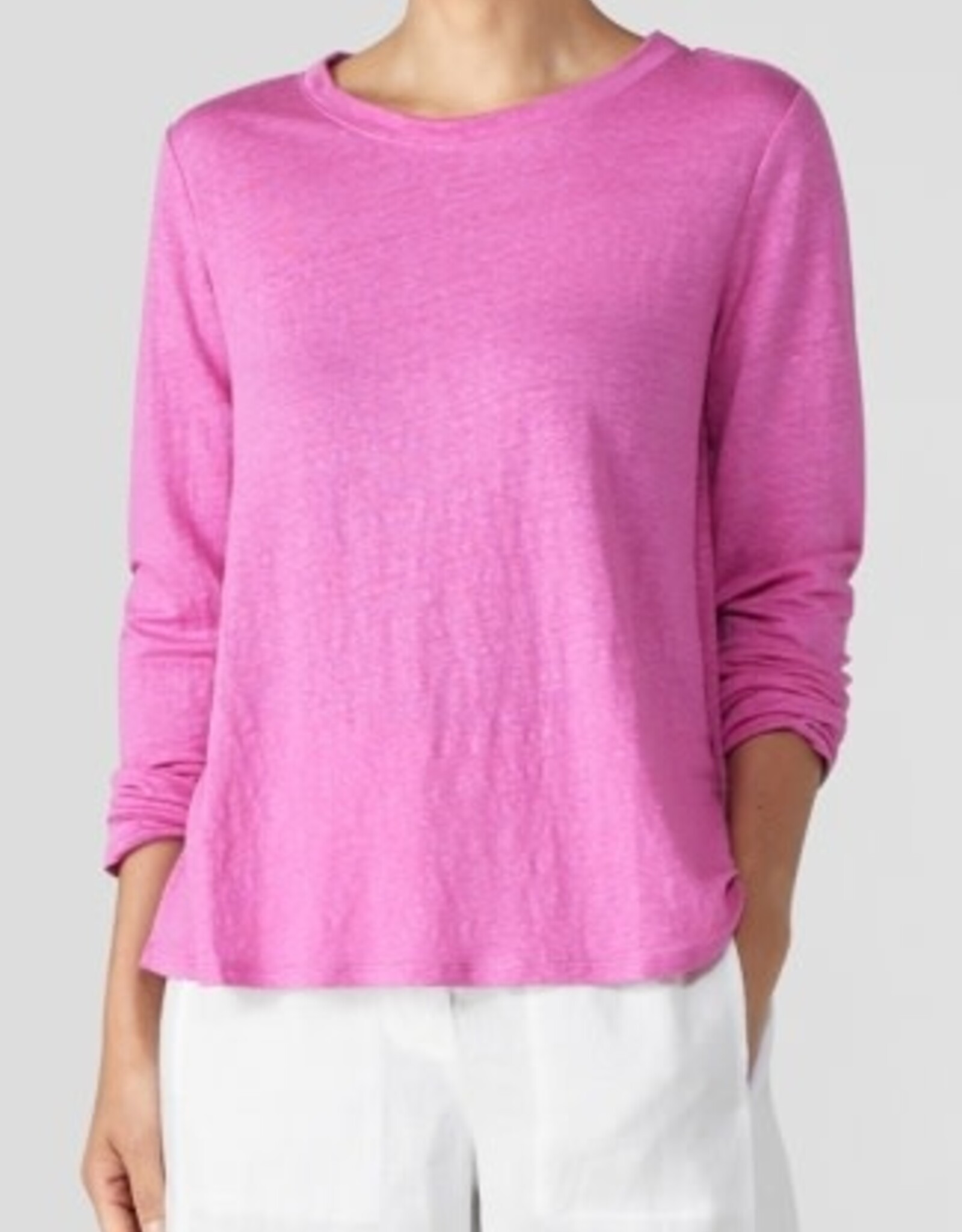 EILEEN FISHER CREW NECK TEE