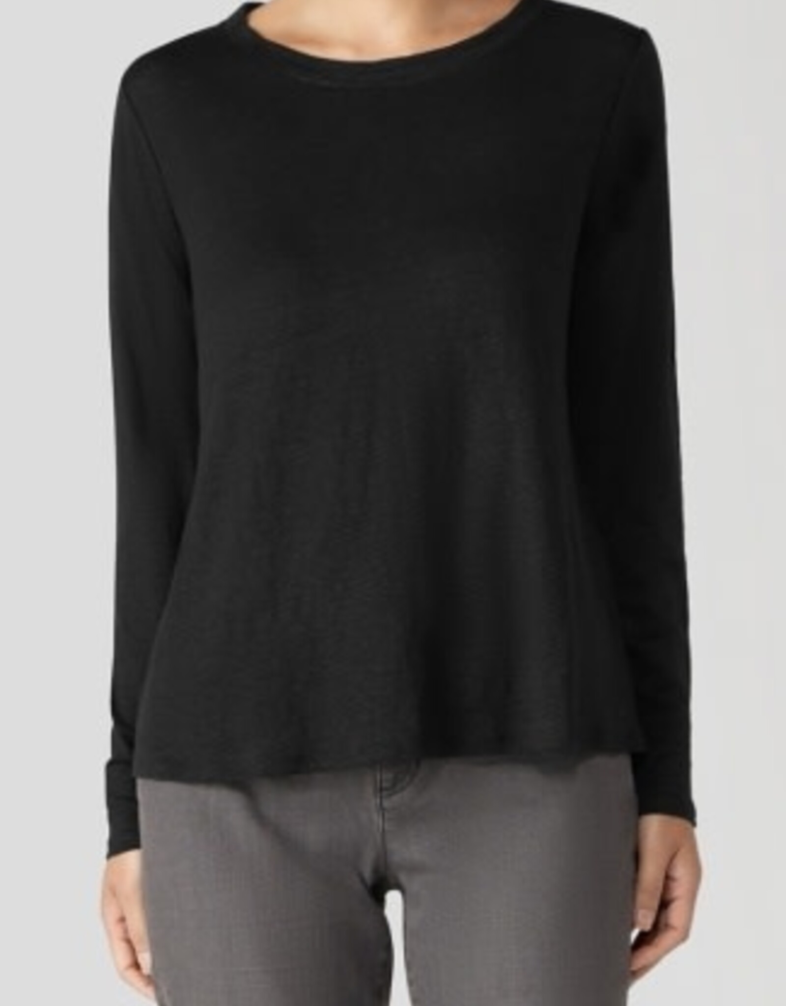 EILEEN FISHER CREW NECK TEE