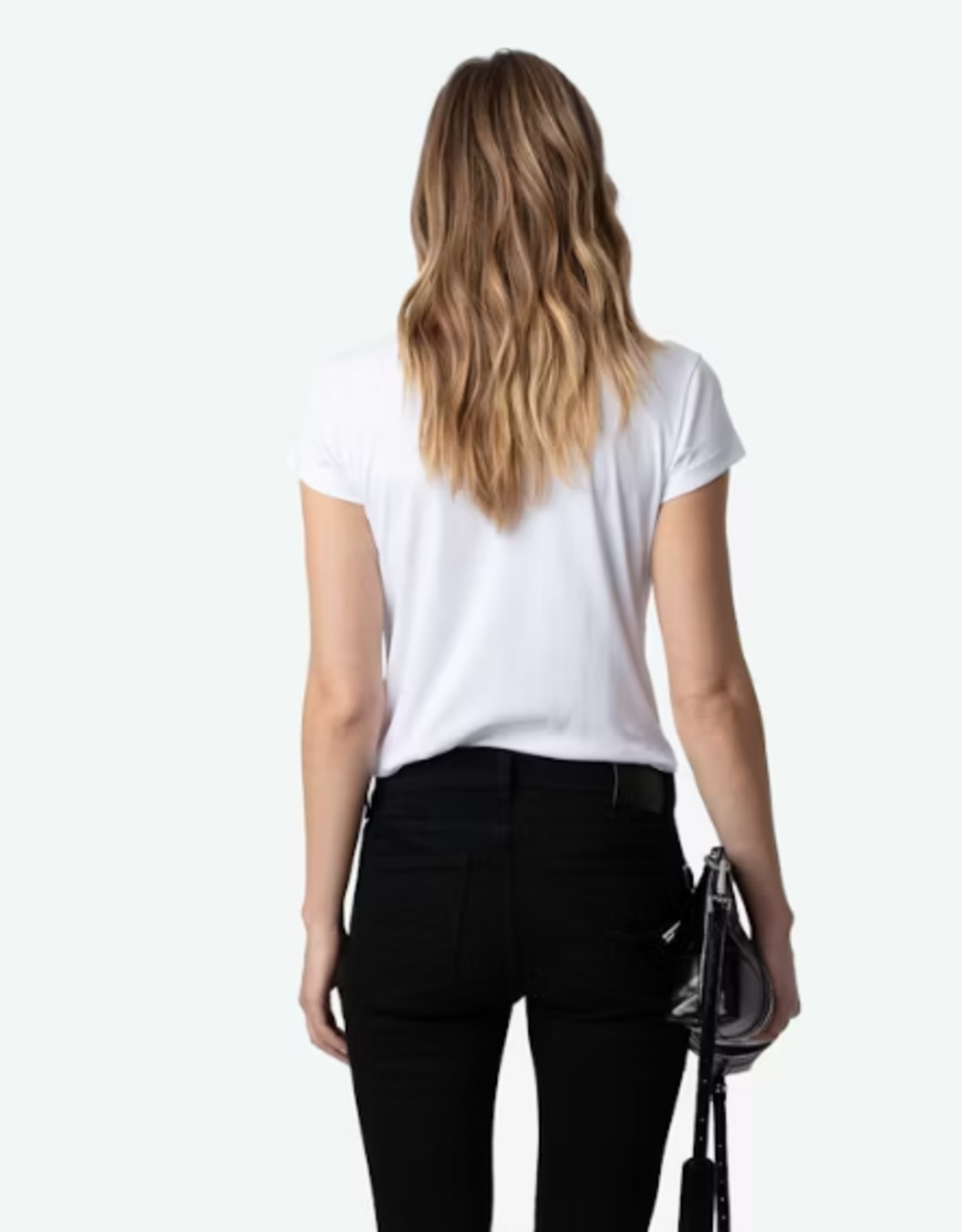 ZADIG & VOLTAIRE WOOP MON AMOUR TEE