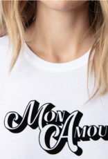 ZADIG & VOLTAIRE WOOP MON AMOUR TEE