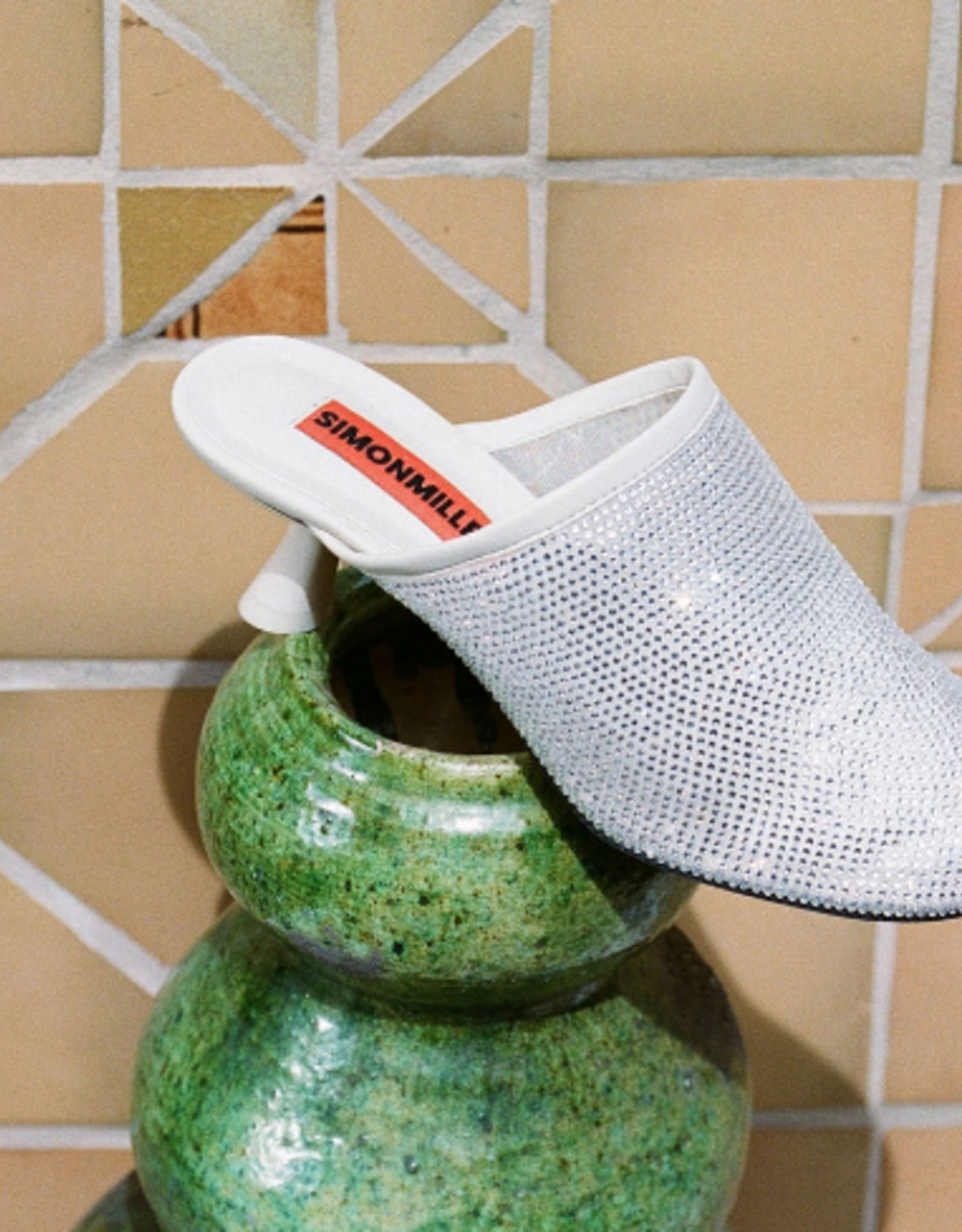 SIMON MILLER CRYSTAL BEEP MULE