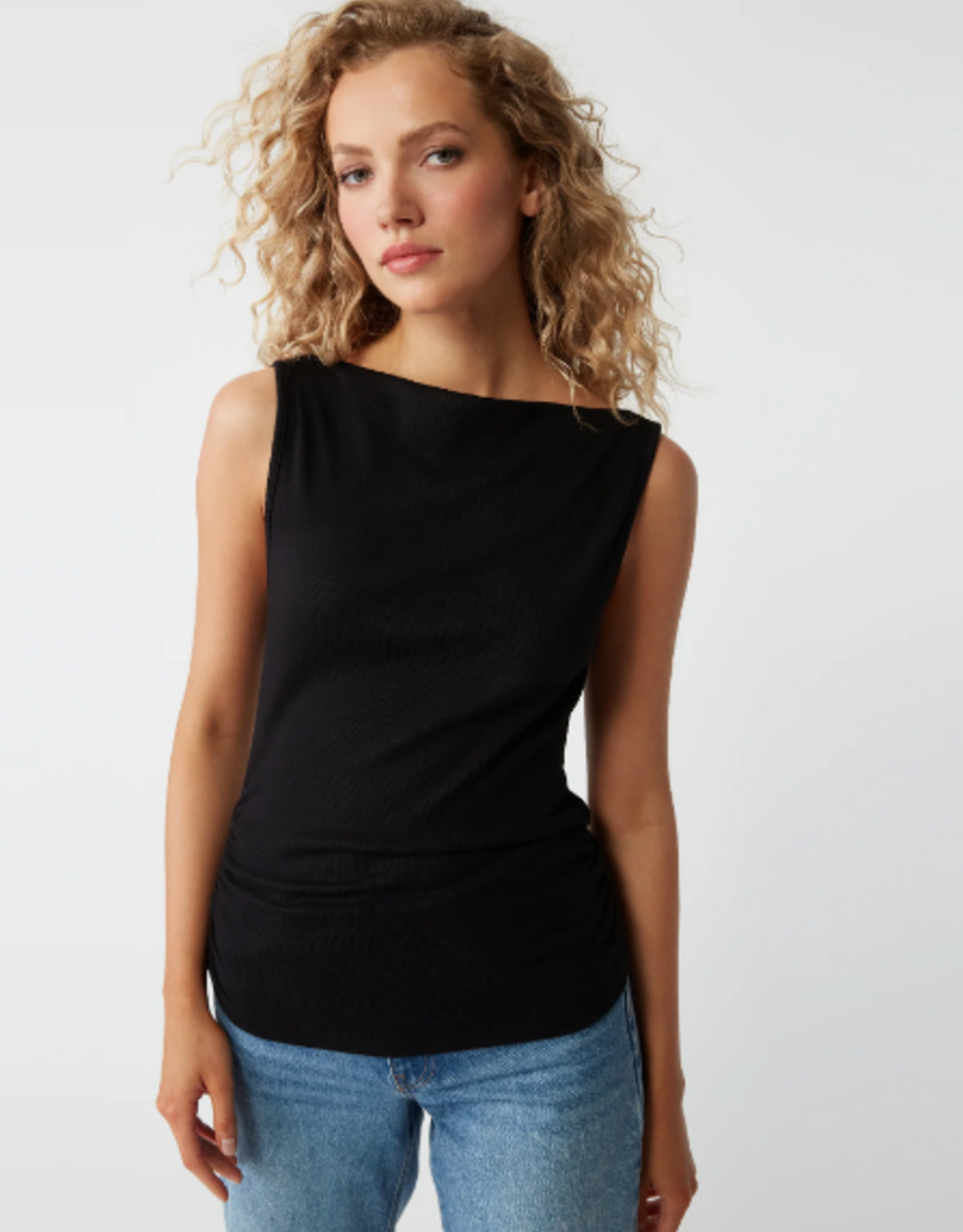 Michael Stars COCO RUCHED TANK