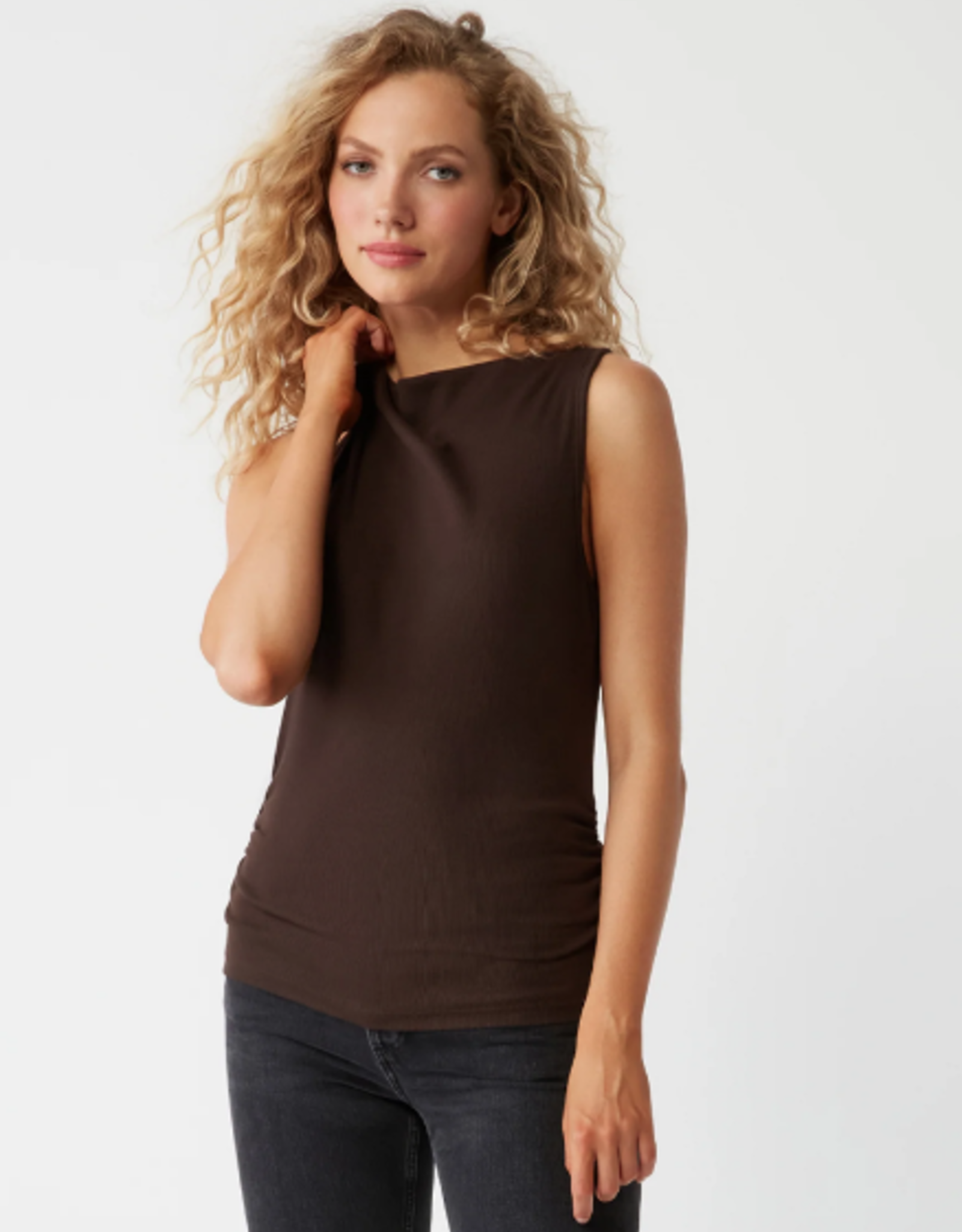 Michael Stars COCO RUCHED TANK
