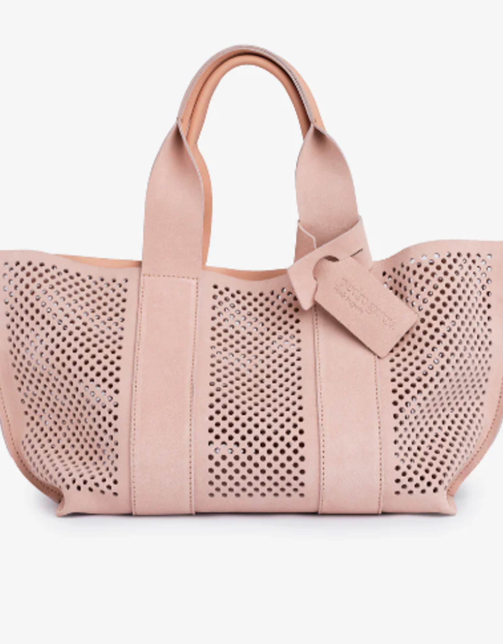 PEDRO GARCIA PERFED TOTE BAG IN SHELL CASTORO B. Prince