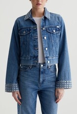 AG Adriano Goldschmied ISA STUDDED JACKET
