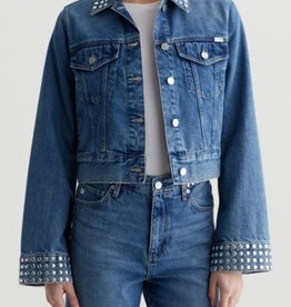 AG Adriano Goldschmied ISA STUDDED JACKET