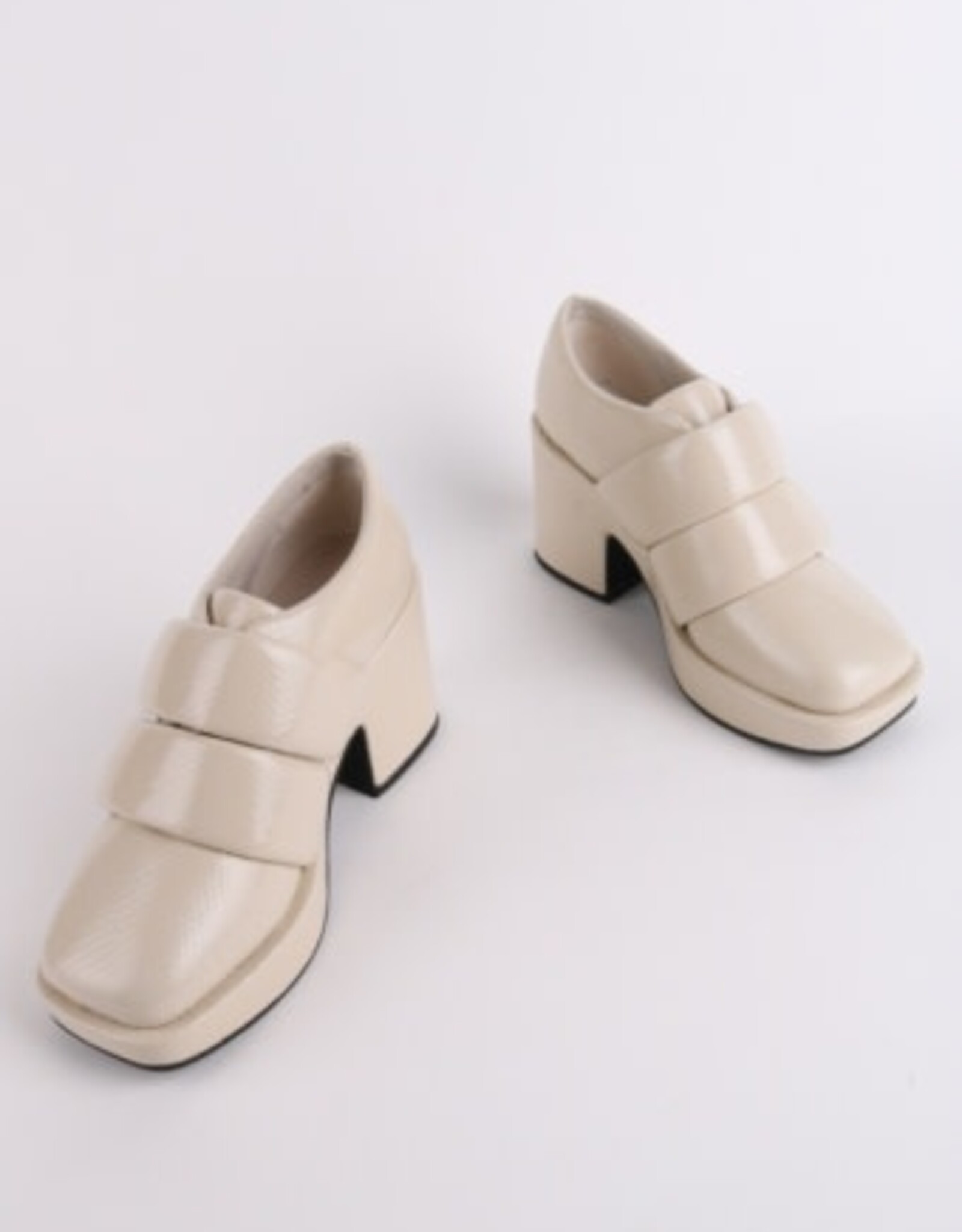 INTENTIONALLY BLANK CRIME PLATFORM LOAFER