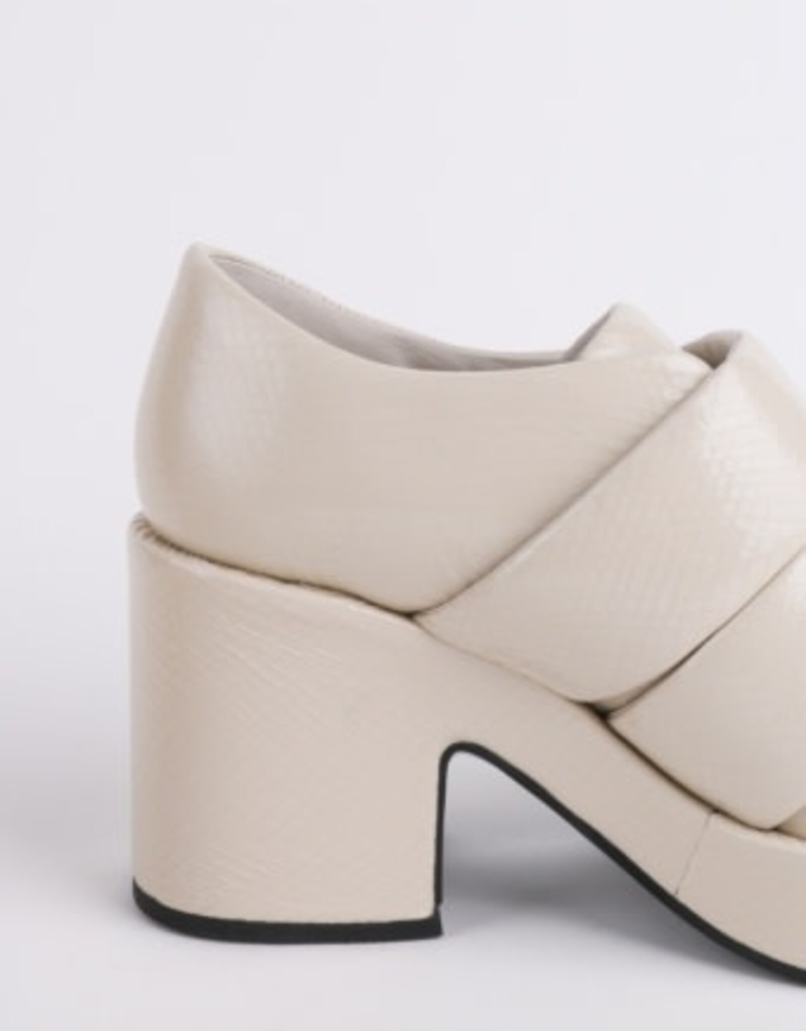 INTENTIONALLY BLANK CRIME PLATFORM LOAFER