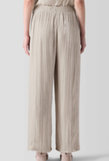 EILEEN FISHER CRUSHED VELVET WIDE LEG PANT