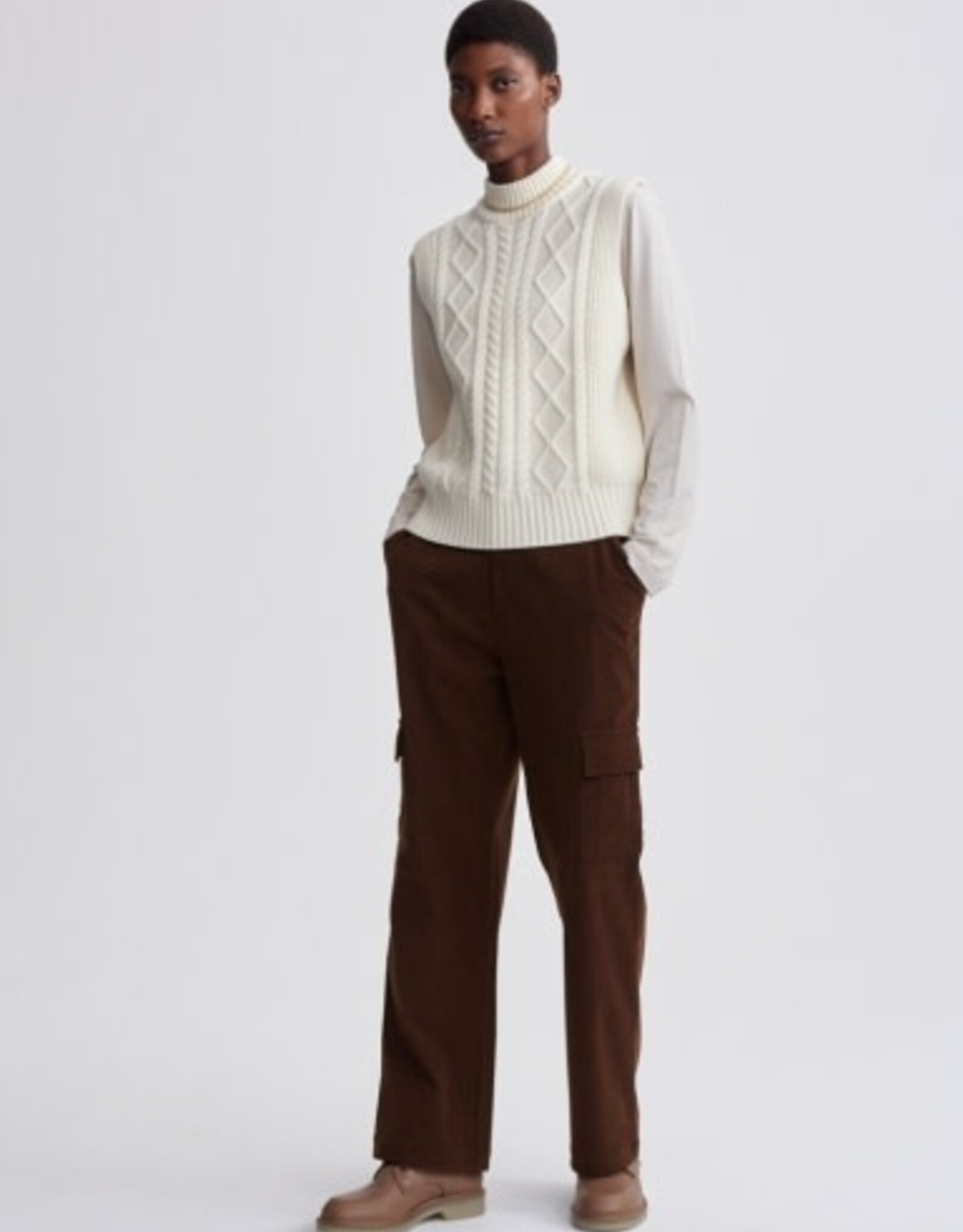VARLEY JOILETTE ROLL NECK VEST