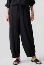EILEEN FISHER SILK CREPE ANKLE LANTERN PANT