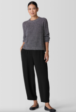 EILEEN FISHER Recycled Cotton Twist Mock Neck Top