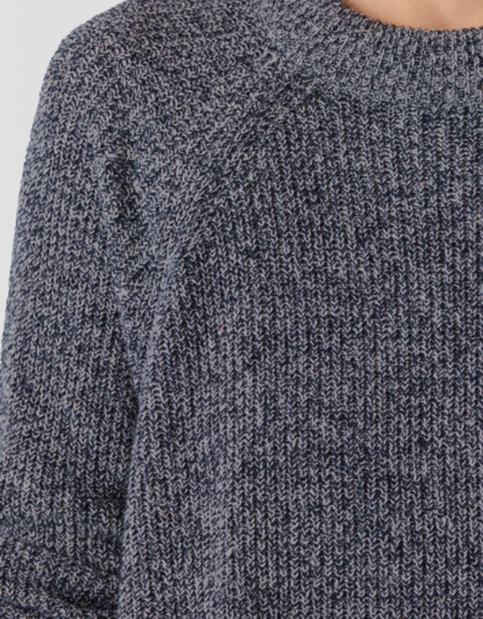 EILEEN FISHER Recycled Cotton Twist Mock Neck Top